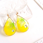 ひまわりのしずくイヤリング/ピアス/ノンホールピアス
