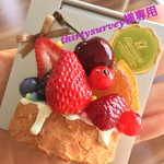 フェイクスイーツ フルーツたっぷりミラーケーキ