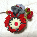 🍓クルミのベッドでおやすみなさいオーナメント③