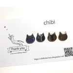 送料無料★ねこピアスセット
