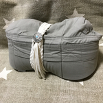 抱っこ紐 収納ベルト☆ホワイト シルバー