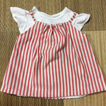 [mama1452様専用] 赤ストライプ柄 キャミソール&フリル付きブルマ