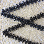 ＜送料無料＞再販◇黒パールのカチューム◇