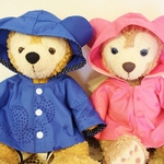 ☆ご注文の品☆　濡れるとかわいい♪　レインポンチョセット　ぬいぐるみ用　ダッフィー・シェリーメイ