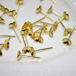 ピアス金具＋キャッチ付き　100個・50ペア
