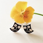 再 ふくろう　ピアス（ステンレスポスト）