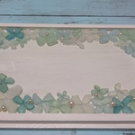 myihayate02様専用＊シーグラスの紫陽花ボード