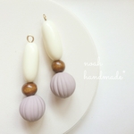 大人可愛い＊ダスティカラーピアス