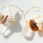crystal shell hoop