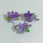 紫陽花のミニブローチ