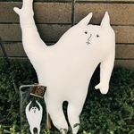 やさぐれねこ　おっきいぬいぐるみ①