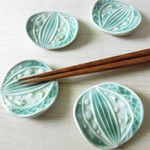 星柄の箸置き (グリーン）