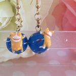 コギラッチョ水風船ピアス 青