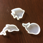 🐠海のお友達トリオレジン型セット