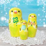 Ｐ様ペットオーダー品＊インコマトリョーシカ🎶