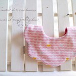 Dawn Pink*特別なコットンを使ったよだれかけ＊