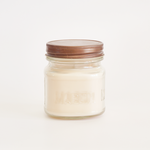 【sale】live candle -MASON antique lid- Rustic