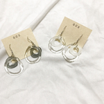 レジンクリアピアス2重(オーダー)