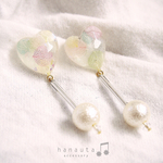 レースのような紫陽花 long＊clear pastel