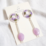 スターチス＊clear , purple