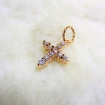 クロスチャーム　材料　パーツ　3個入り