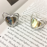 【増販】shell heart silver ring