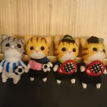 ＊tomoxile  様　オーダー商品 　テニス＆サッカーねこちゃん 全4点　＊