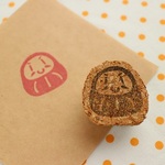 【送料無料】だるまちゃんはんこ・年賀状