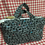 ギュウギュウ猫ちゃん台形バッグ