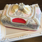 【SALE】ダマスク柄ウェットティッシュケース♡リボン付き   ケースのみの販売です‼︎