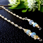 SALE★プレシャスオパール・ロング・ピアス
