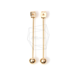 ERG-496-MG【2個入り】ボールバーピアスキャッチ,Double Sticks  Earrings Back 