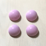 VINTAGE LILAC HIGH DOME ROUND SMOOTH CABOCHONS 