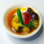 夏野菜カレーのマグネットB