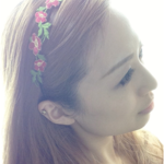 ☆sale☆ American braid headband☆wild rose☆全２色