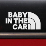 BABY IN CAR:レインボーデザイン/L