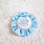 ふわふわシフォンのマタニティロゼット♡