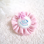 ふわふわシフォンのマタニティロゼット♡