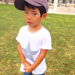 スター☆Tシャツ.長袖. ロンパース☆名入れ☆誕生日やプレゼントにも♡