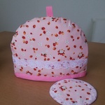 ティーコジー&ポットマット、ティーコゼー (苺)