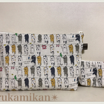 にゃんこご朱印帳&小銭入れポーチセット