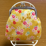  ちりめんがま口財布