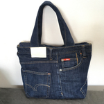デニムリメイクバッグ