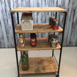 bunpeiriko様オーダーアイアンキッチンワゴン