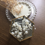 【人気♡再販】つぶつぶパールの耳飾り 