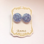 20㎜ レジン×クラッシュシェルピアス