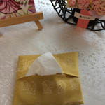ふくろうポーチ付きティッシュケース