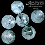 【ロイヤル級・極上美石!!✧】宝石質アクアマリン・AAAAランク✧【全石シャイニーレッセンス入り!!】約８〜8.5ｍｍ珠【１石 】セット【ブラジル産】
