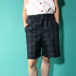 スノウピーの大人可愛いいショートパンツ♡ブラックウォッチ