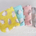 🦔 コロリン♪はりねずみkun🦔 ふわふわ&やわらかな８重ガーゼ ハンカチ４枚セット❁︎